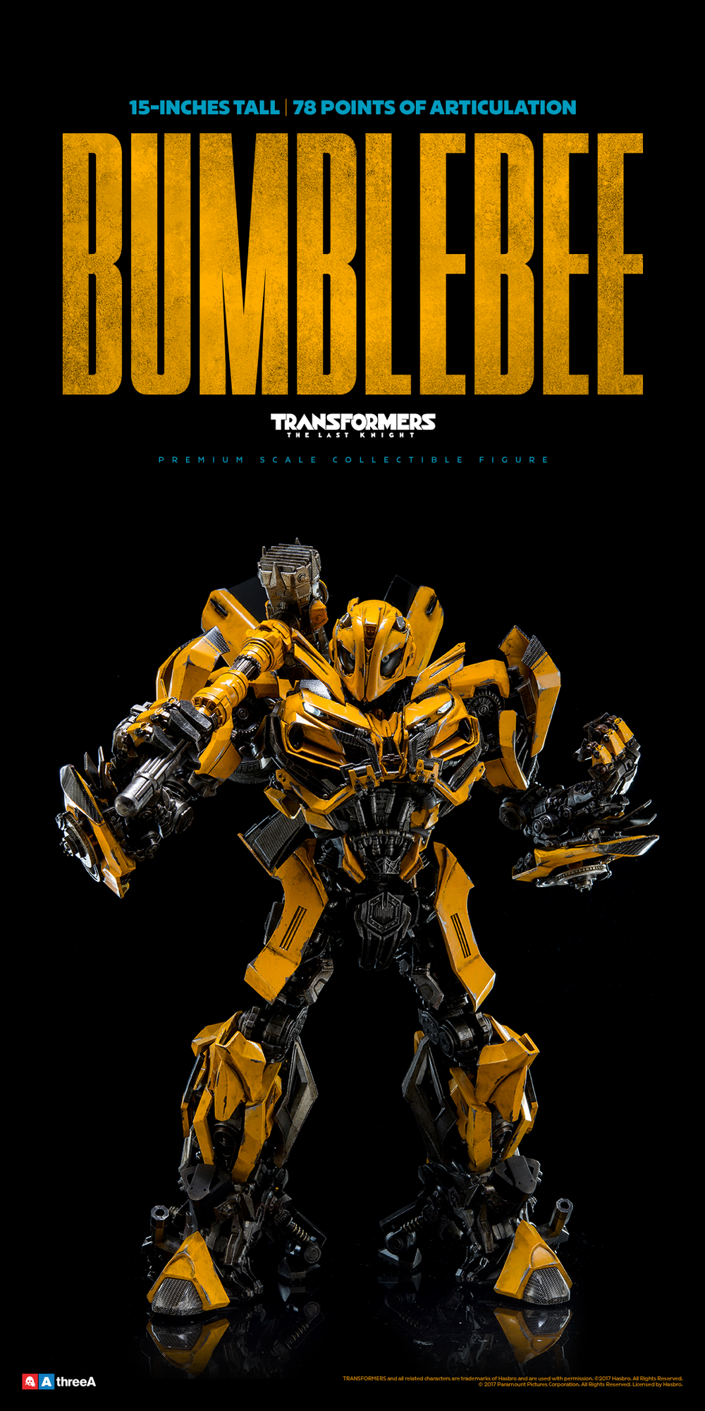 Threezero 3A Transformers The Last Knight Bumblebee – THEPACHSTORE