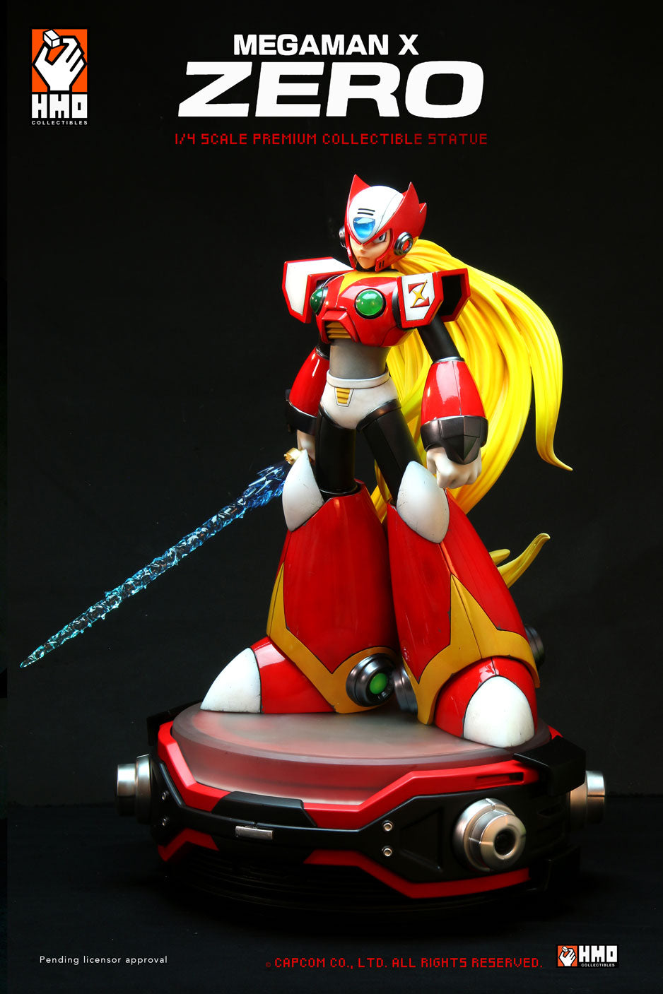 Megaman hot sale zero statue